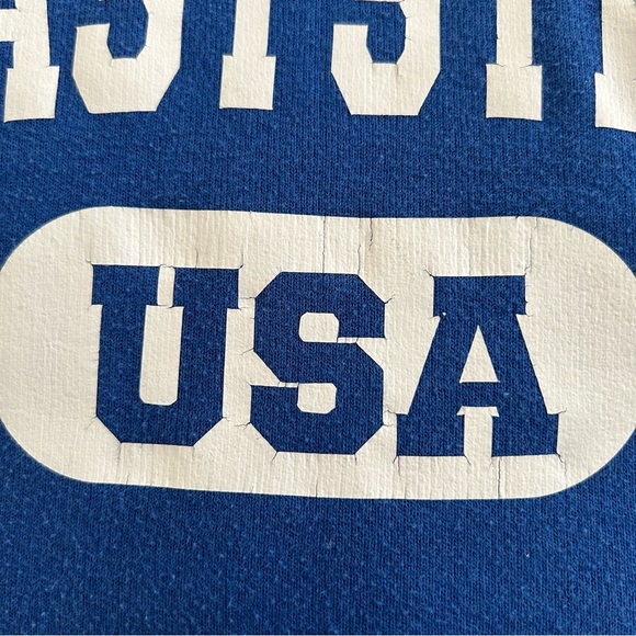 “Breaststroke USA” Competitive Swimming Blue Hoodie - Picture 3 of 6